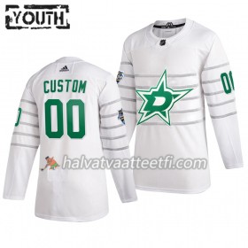 Lasten NHL Dallas Stars Pelipaita Custom Valkoinen 2020 NHL All-Star Adidas Authentic 